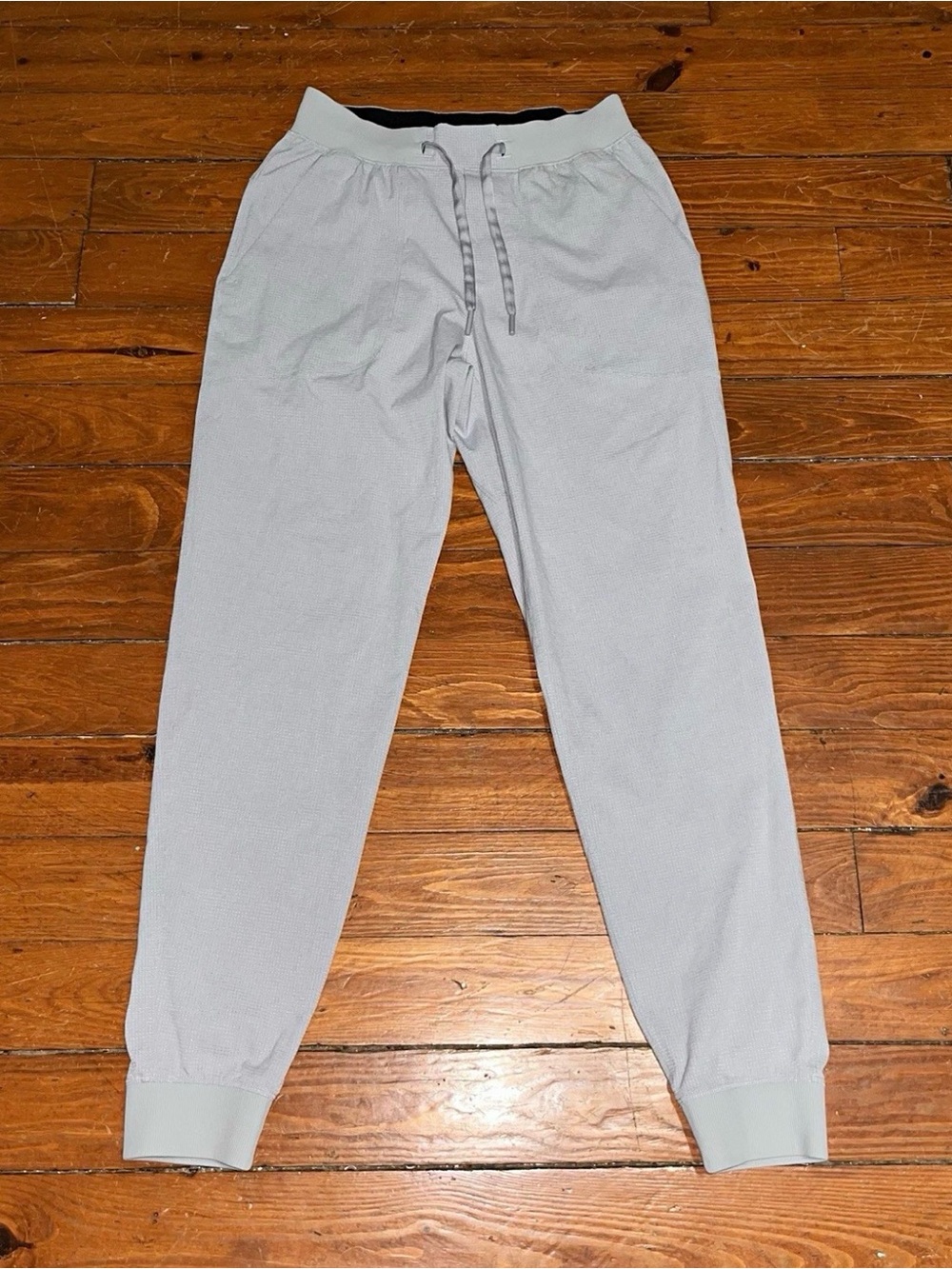 Lululemon Mens Gray Jogger Pants Athletic Fit Drawstring Pockets XS
